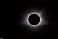 Photograph of a full eclipse